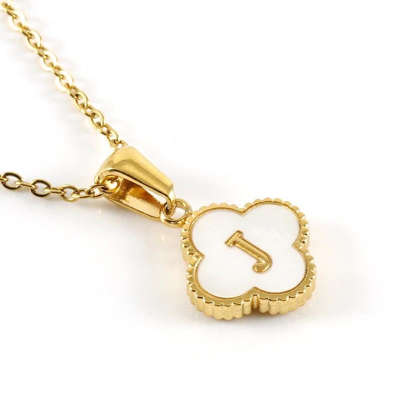 CleefLux™ Four-Leaf Collarbone Chain