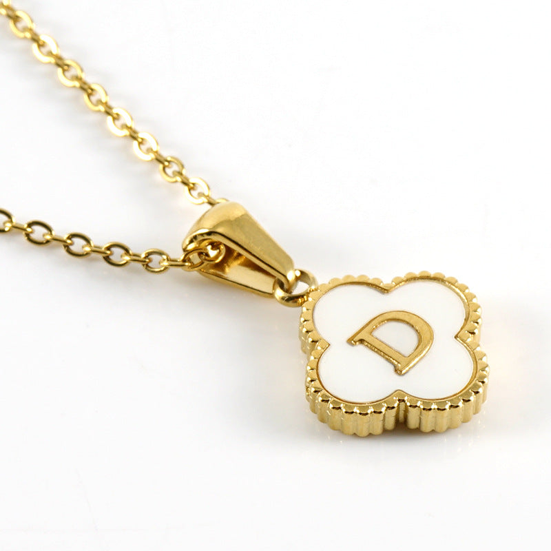 CleefLux™ Four-Leaf Collarbone Chain