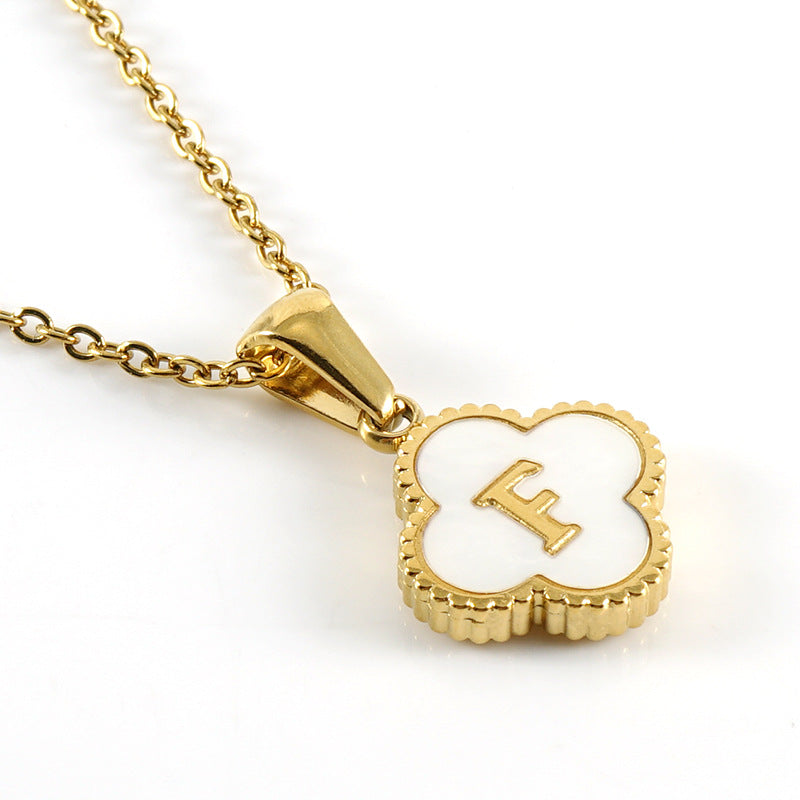 CleefLux™ Four-Leaf Collarbone Chain