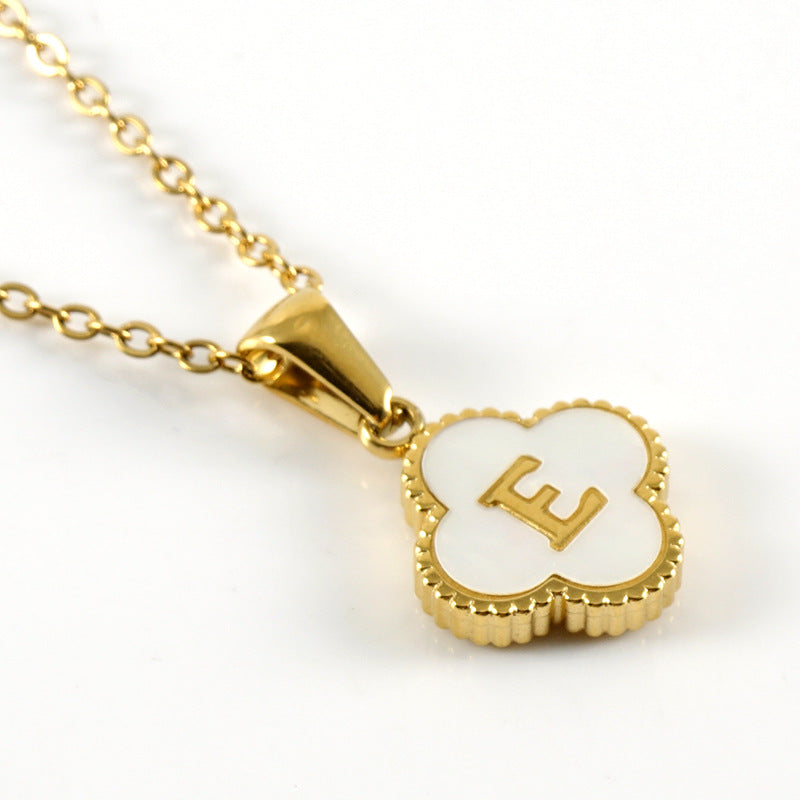 CleefLux™ Four-Leaf Collarbone Chain