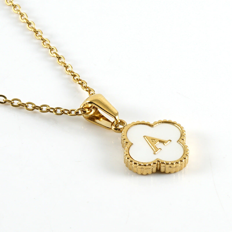 CleefLux™ Four-Leaf Collarbone Chain