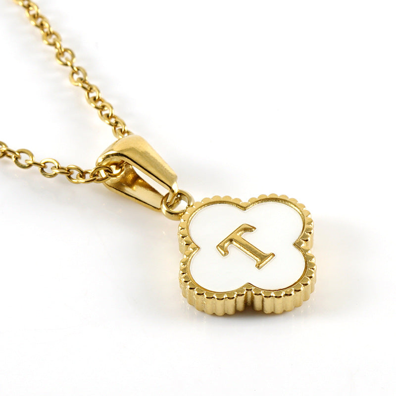 CleefLux™ Four-Leaf Collarbone Chain