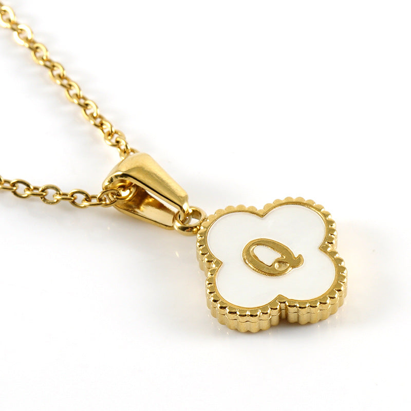 CleefLux™ Four-Leaf Collarbone Chain