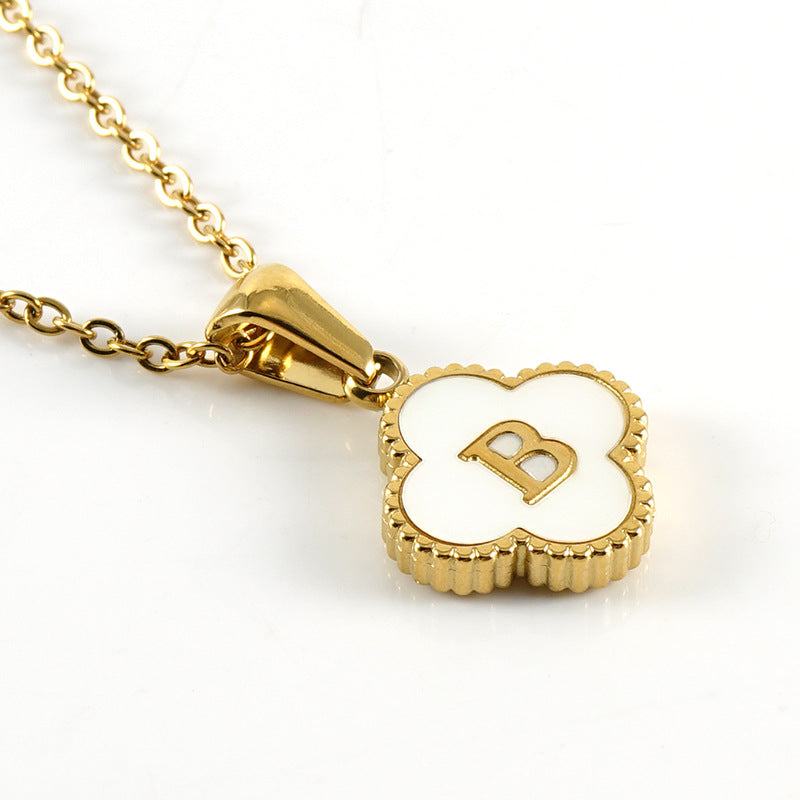 CleefLux™ Four-Leaf Collarbone Chain