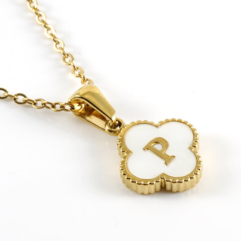 CleefLux™ Four-Leaf Collarbone Chain